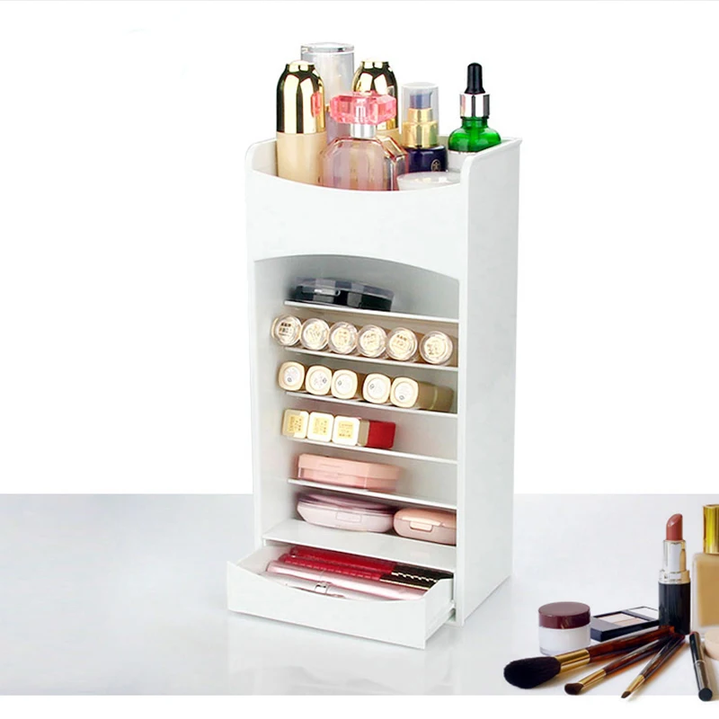 Мульти сетка макияж Органайзер косметика для хранения дисплей стенд лак ногтей