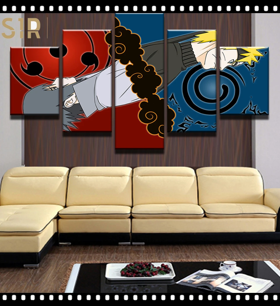 

Naruto Decorations for The Five - Part Movie Poster Living Room Decoration Room Decor Anime Decor Wall Paintings Home Decor