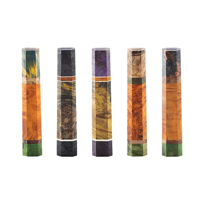 

Японские кухонные ножи «сделай сам» с ручкой шеф-повара, экологичные натуральные африканские деревянные ножи, детали для изготовления, акс...