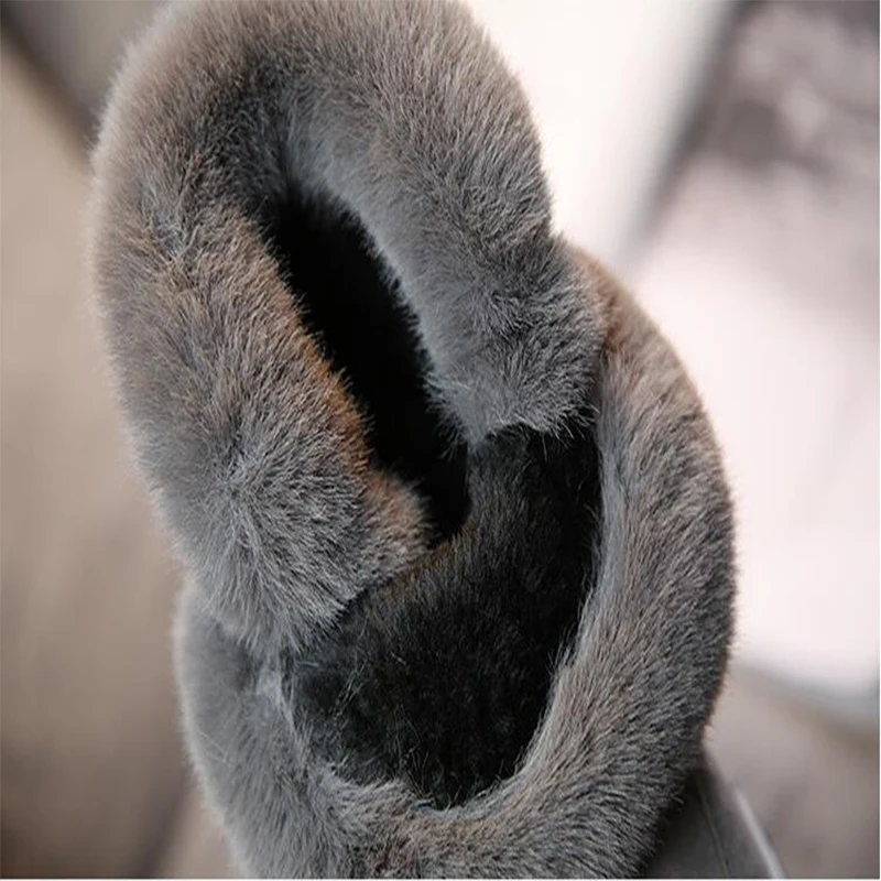 Детские ботинки теплая нескользящая обувь для девочек зимние детские снега