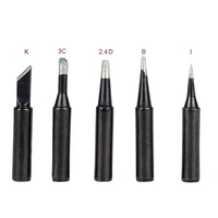 5pcs 900m t black soldering iron tips lead free welding solder tools for soldering station solder iron welding accessories