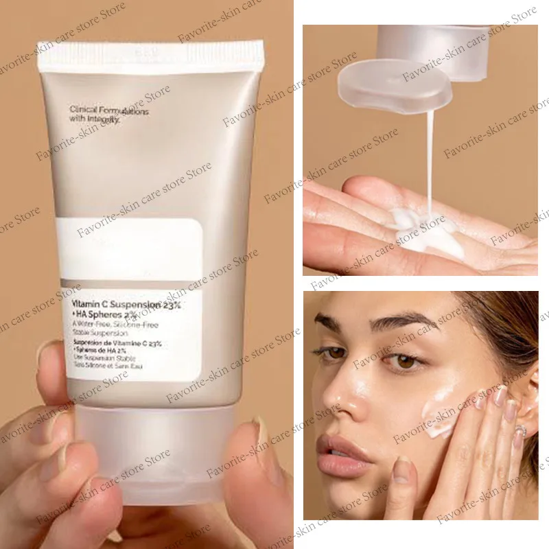 

Vitamin C Suspension 23% HA Spheres 2% Hyaluronic Acid Microparticle Essence Whitening Brighten Fade acne Marks 30ml