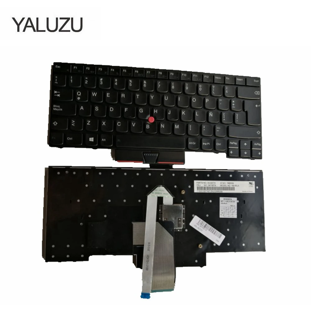 YALUZU ЛАТИНСКАЯ Испанская клавиатура для Lenovo ThinkPad E330 E335 E430 E430C E435 T430U | Компьютеры и
