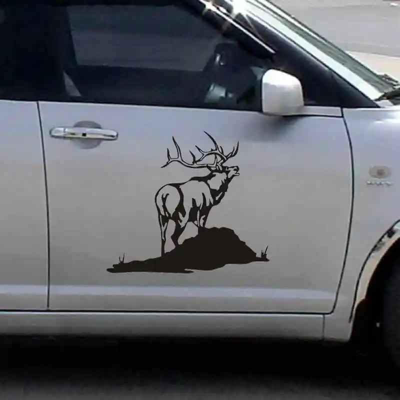 Охота Buck наклейка охотничий клуб с изображением оленьих рогов полый стикеры Hunter