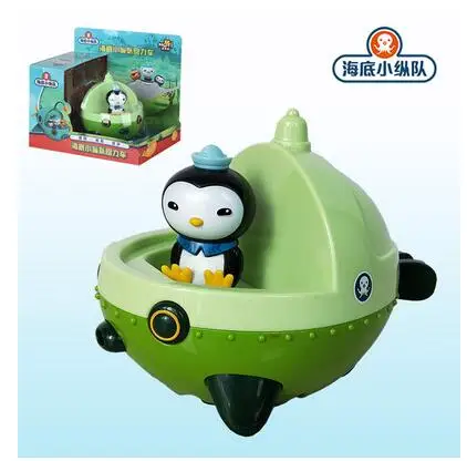 3 шт./компл. Octonauts Gup автомобили Лодка Корабль игрушки капитан Barnacles Kwazii Shellington