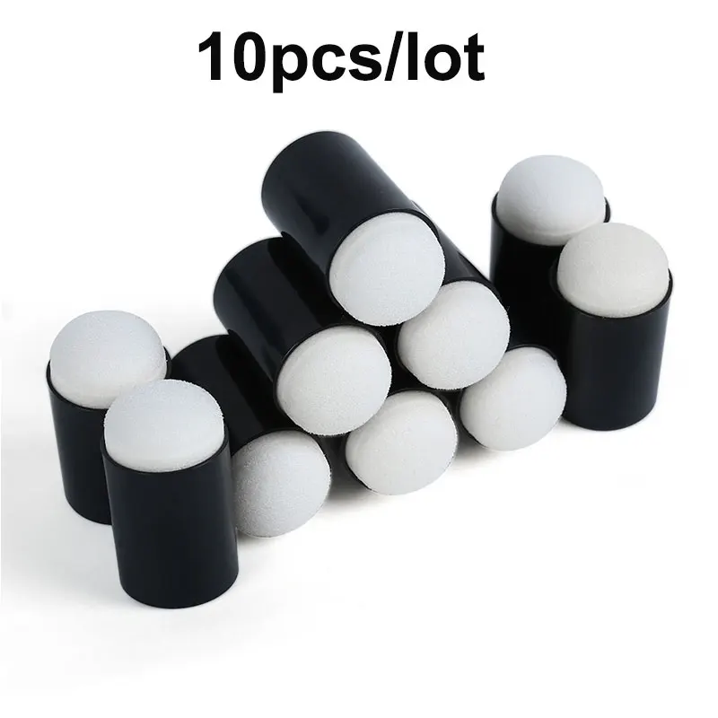 

10pcs/lot Finger Daubers Sponge Foam DIY Crafts Scrapbooking Set Sponge Foam Finger Chalk Ink