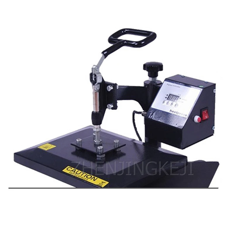 Ручной 1400 Вт Портативный 23*30 см движущаяся головка тепловой пресс машина