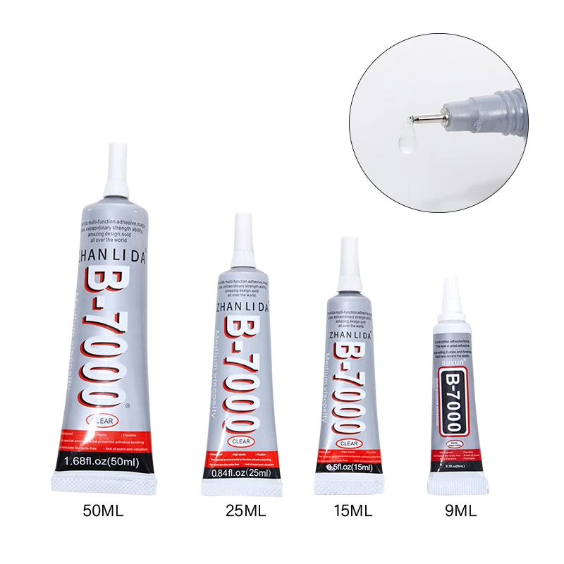 

B7000 клей B7000 Для Стразы иглы эпоксидной смолы мобильный телефон Стекло клей "сделай сам"