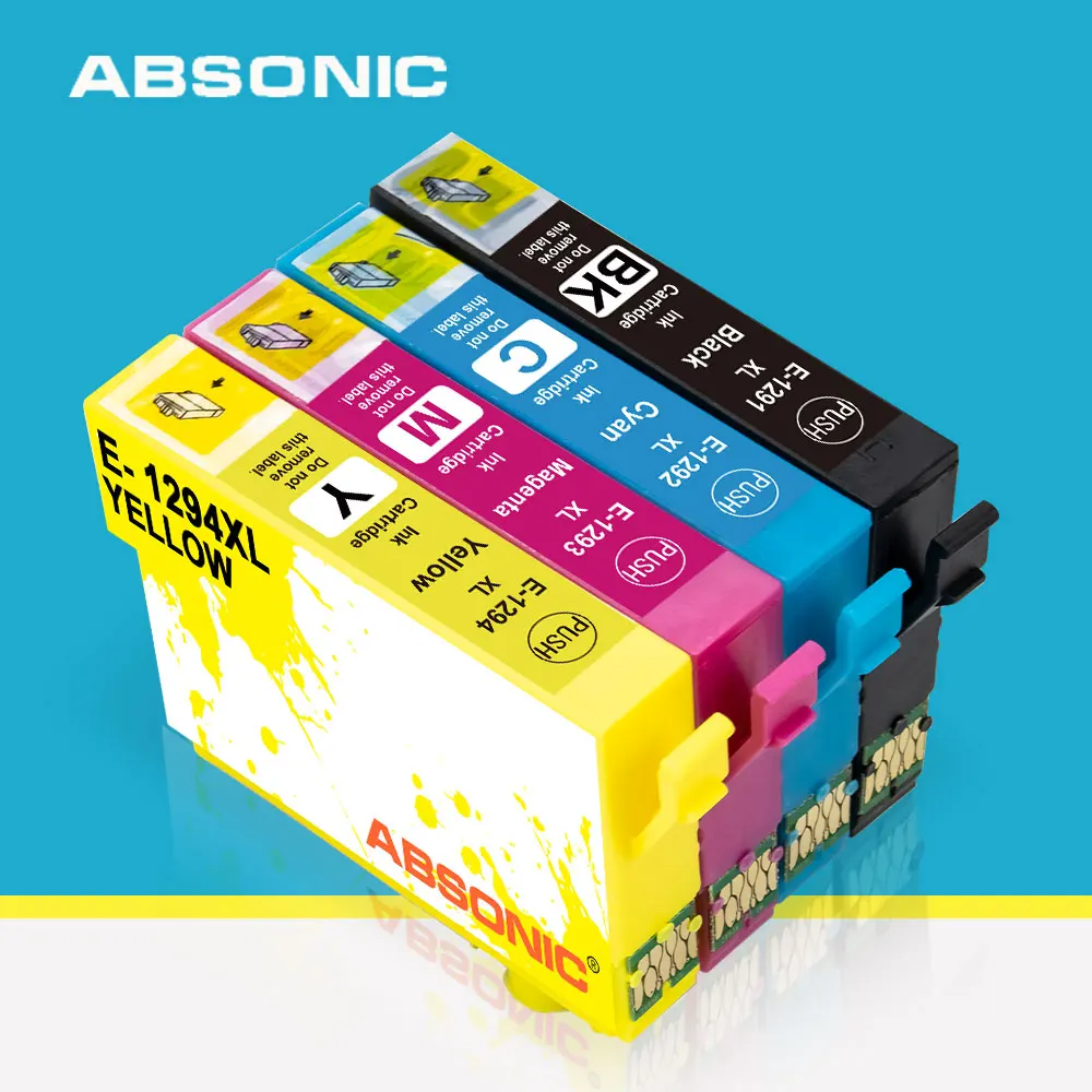 T1291 1291 1292 1293 1294 совместимый для Epson чернильный картридж SX535WD SX620FW BX925FW BX305FW WF 3520DWF 7515