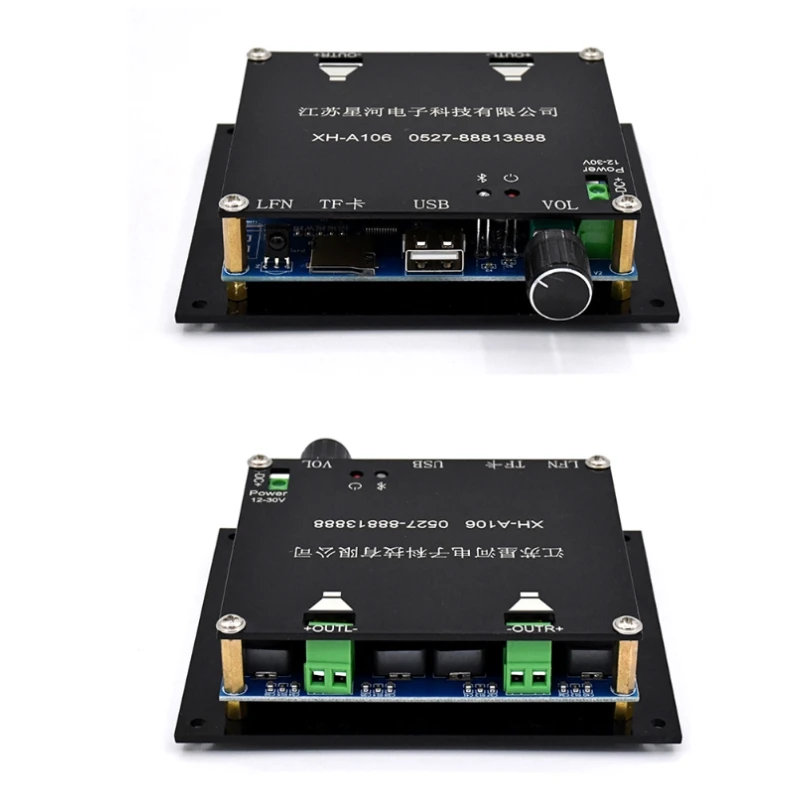 Bluetooth 5 0 TDA7498 беспроводной цифровой усилитель мощности плата 100WX2 стерео o AMP Amplificador