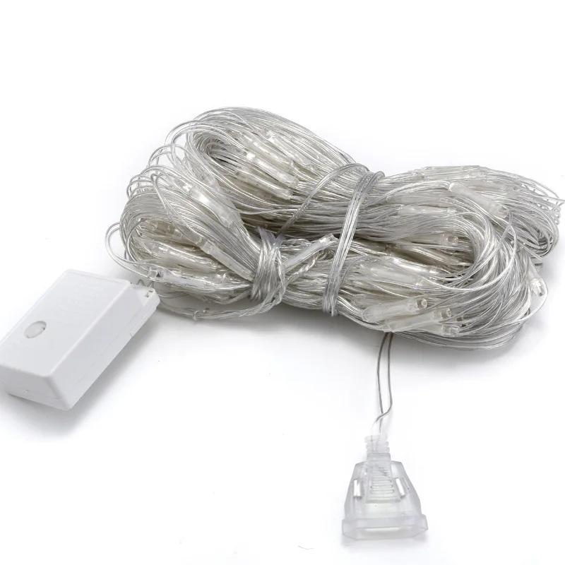 Светодиодный ная сетчатая гирлянда 1 5x1 5 м 3x2 | Световые гирлянды