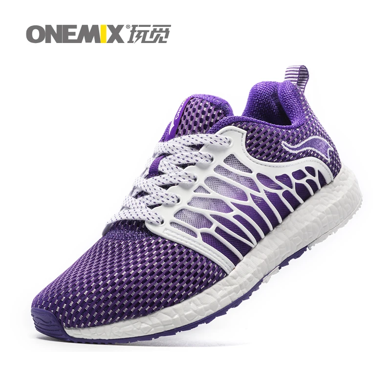 ONEMIX Для женщин кроссовки из дышащего сетчатого материала Обувь светильник