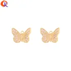 Аксессуары для ювелирных изделий Cordial Design 20 шт. 10*14 ммСделай самшармы CZПОДЛИННОЕ позолотаручная работаПодвескасерьги