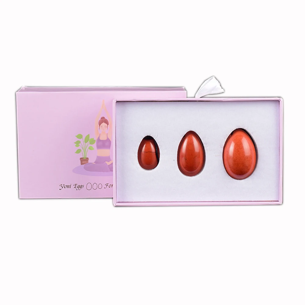 

DropShipping&Wholesale Jade Yoni Egg Natural Jade Vaginal Jade Eggs Kegel Egg Ben Wa Ball Feminine Hygiene Product With Box