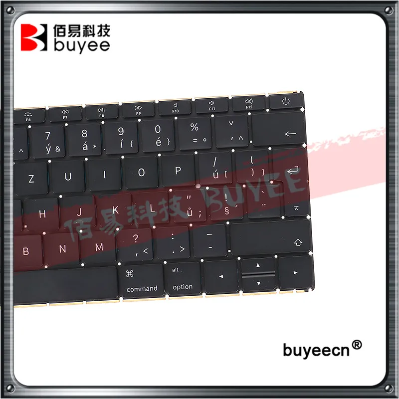 Подлинная новая A1534 Чешская клавиатура для Macbook Air Retina 12 '&#x272015 2016 2017 раскладная