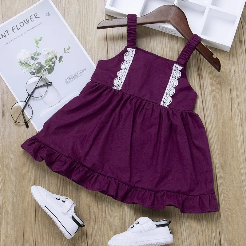 

Новинка 2020, летний освежающий однотонный кружевной пояс для девочек с оборками и бантом