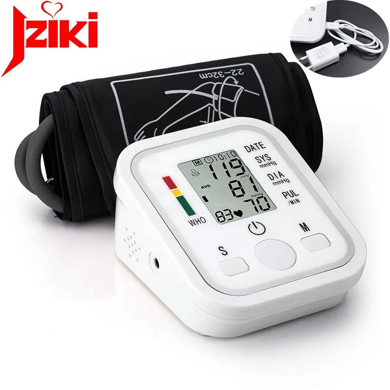 Домашний медицинский цифровой тонометр на руку|Артериальное давление| |