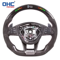led steering wheel compatible for c43 c63 e53 e63 s63 gt gt63 gt r glc63 clc43 gle43 gle63 g63 a45