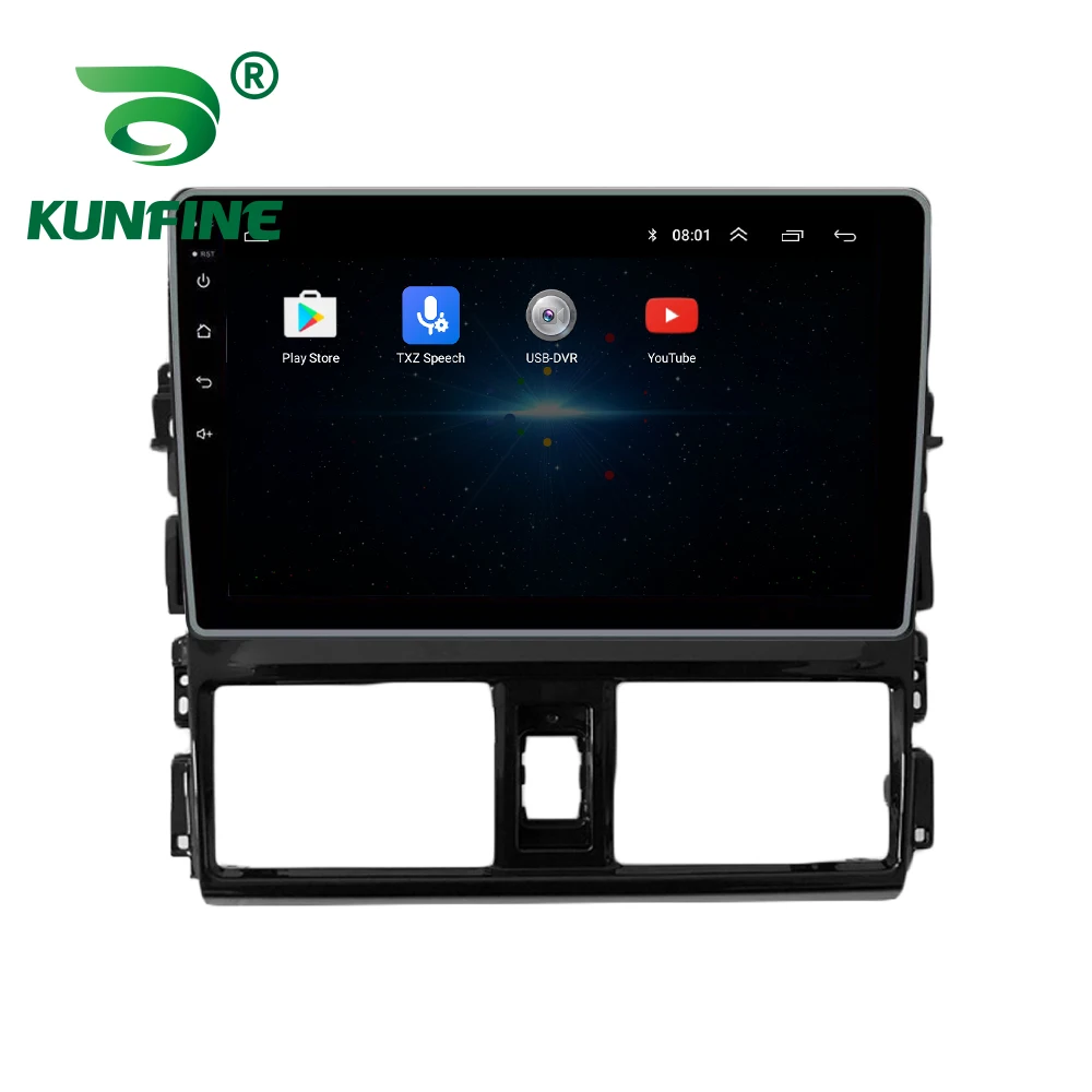 Автомобильный радиоприемник для Toyota Vios/Yaris 2013 2016 Octa Core Android 10 0 автомобильный DVD