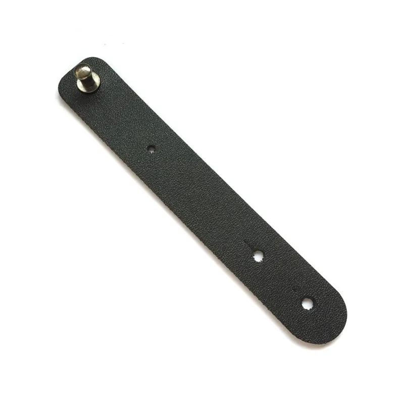 2 шт кожаное устройство для сматывания кабеля Мощность линия данных Пряжка