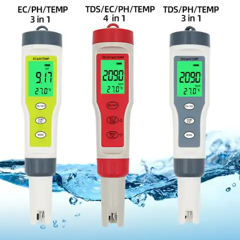 PH ORP-измеритель PC-101, анализатор солености воды, датчик качества воды