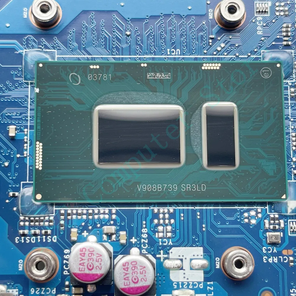 Для ноутбука HP 15-DA 15-DA0076nr материнская плата SR3LD I3-7020U EPK50 L20373-001 DDR4 100% протестирована