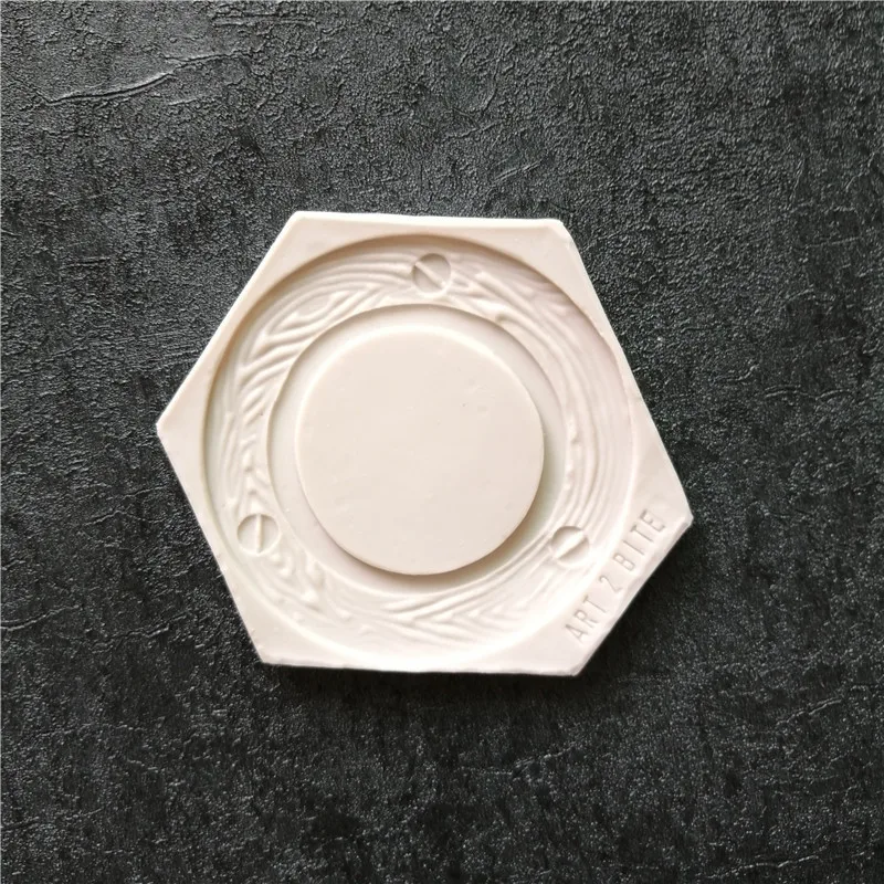 Мыло с запахом печенья 7 см европейский стиль рамка узор силиконовая рельефная