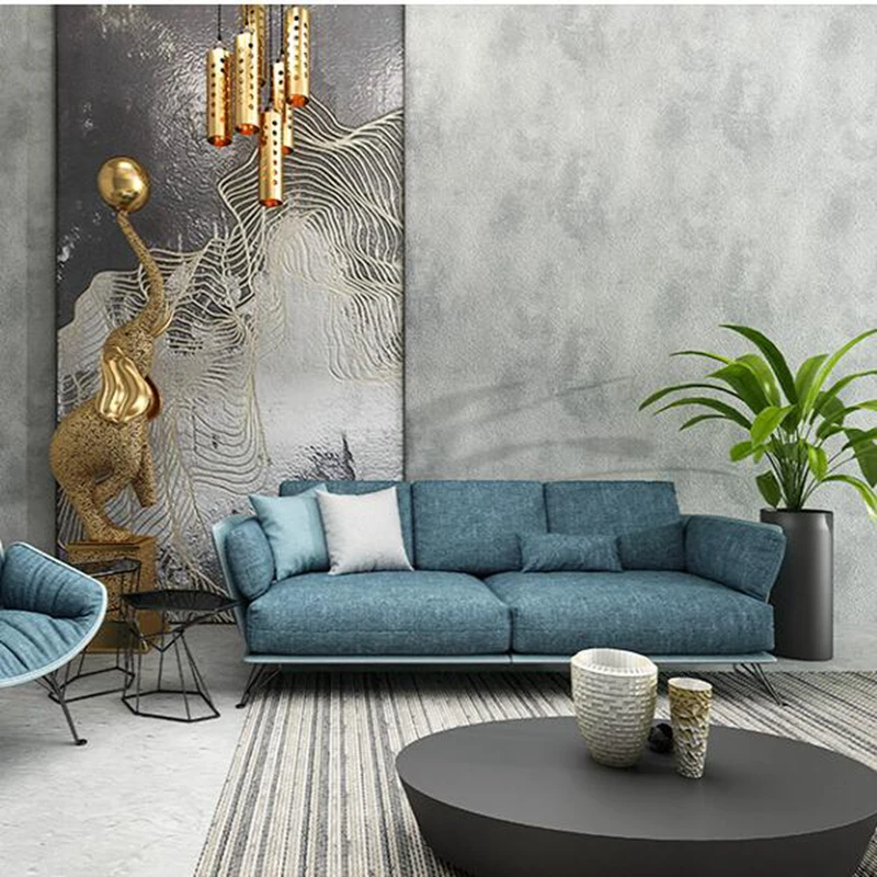 

Light Grey Vinyl Concrete Textured Neutral Wallpaper Pale Gray White Plain Wall Paper Roll For Office,Hallway,Salon,Bar,Washable