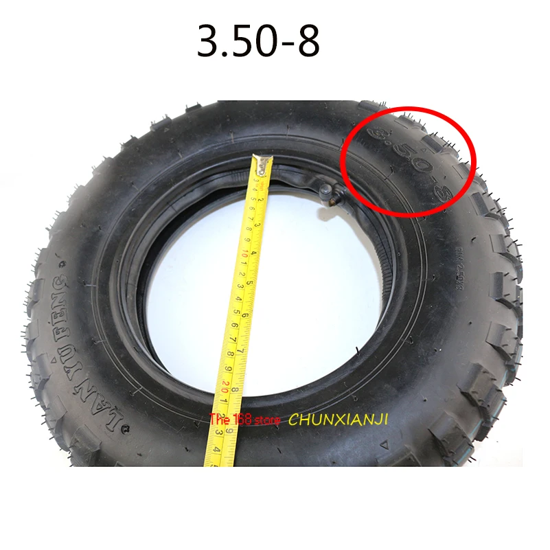 Высокое качество мотоцикл tyre3.50 8 дюймов дюймовые шины внутренние трубы Маленькая