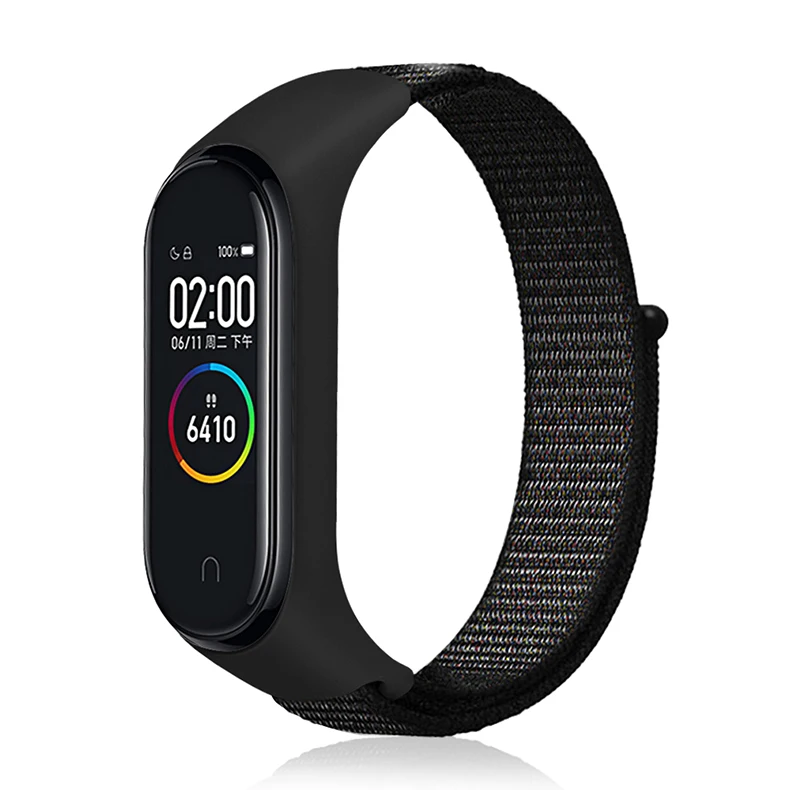 IONCT нейлоновый браслет для mi Группа 4 спортивного стиля с correa pulsera ремень для Xiaomi mi band 3 ремешок mi Группа 4 Global Smart аксессуары