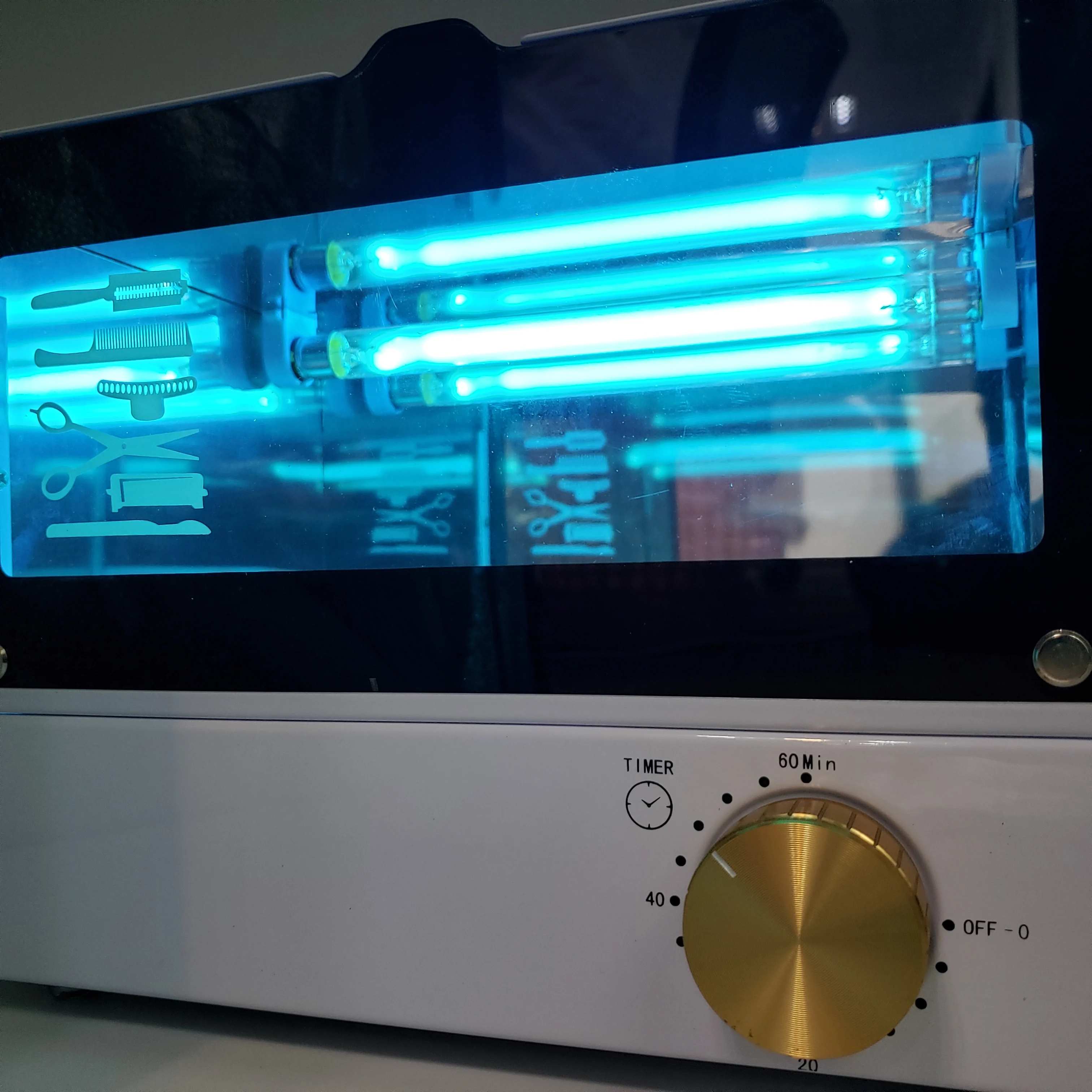 Электрический УФ-стерилизатор для ногтей профессиональный бокс дезинфекции и