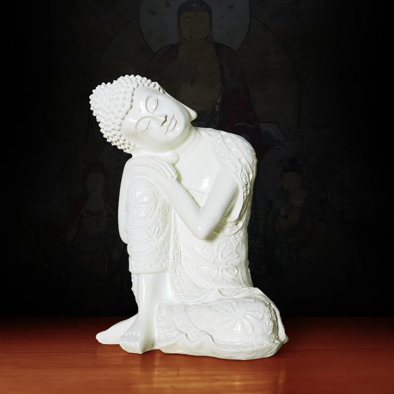 Статуя Будды дзен спящий Будда статуэтка монаха татагата Индия Йога мандала