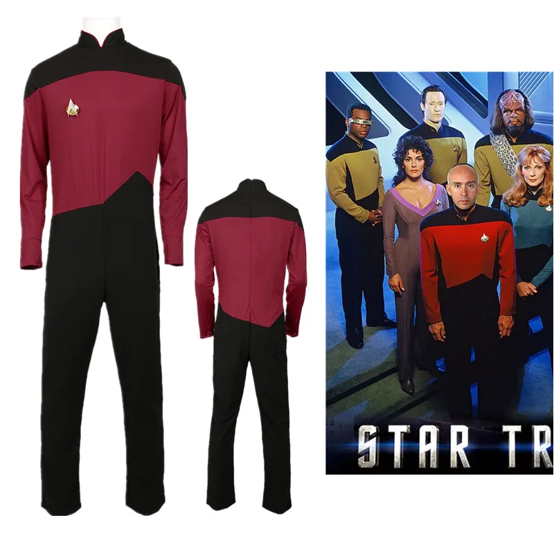 Новый фильм Star Trek нового поколения Жан Люк Пикард костюм зентай для | Зентай -4000099540258