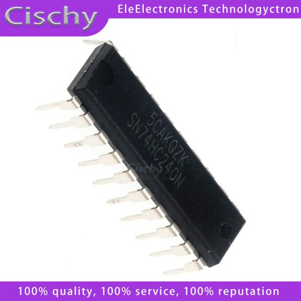 

10pcs SN74HC240N 74HC240 DIP-20 new original In Stock