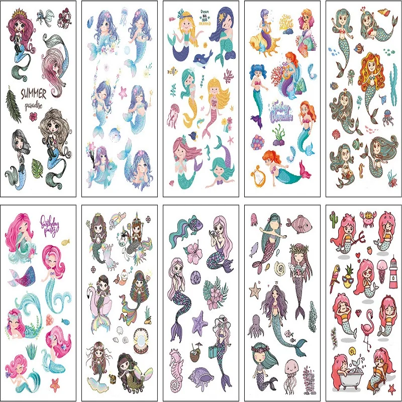 

10pcs Kids Temporary Tattoos Cartoon Car Ship Fake Tattoo Sticker Aircraft Tatoo Waterproof Tatto Art Hand Foot Tattoo For Boy