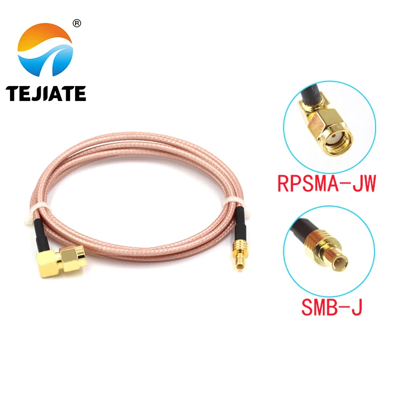 1 шт. TEJIATE адаптер кабель SMB для RPSMA Тип J преобразования JW 8 90 см М 5 м 2 Длина разъем