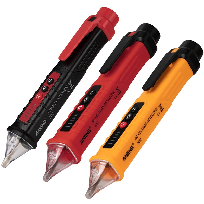 VD802 детектор напряжения переменного тока тестер Бесконтактный цифровой