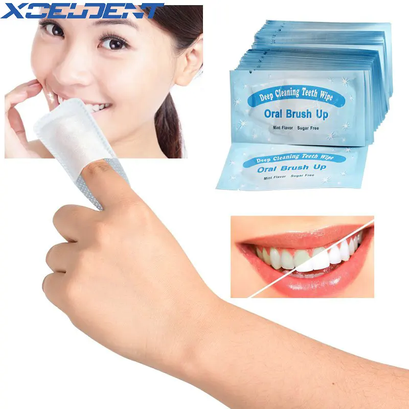 10 шт. салфетки для глубокой чистки зубов и гигиены полости рта|Отбеливание зубов|