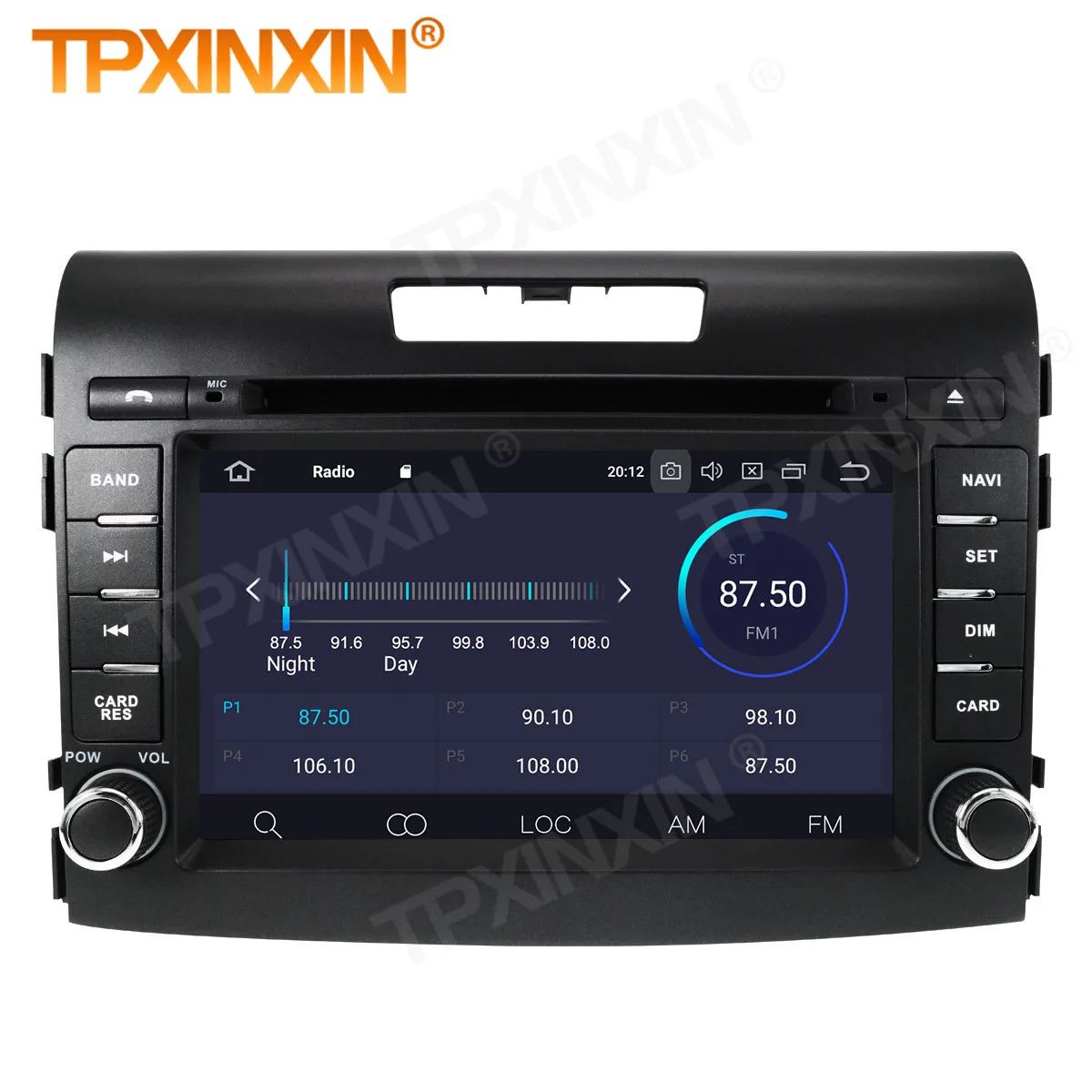 

2 Din Carplay Android Radio Receiver Multimedia Stereo For Honda CRV 2012 2013 2014 2015 2016 GPS Navigation Recorder Head Unit