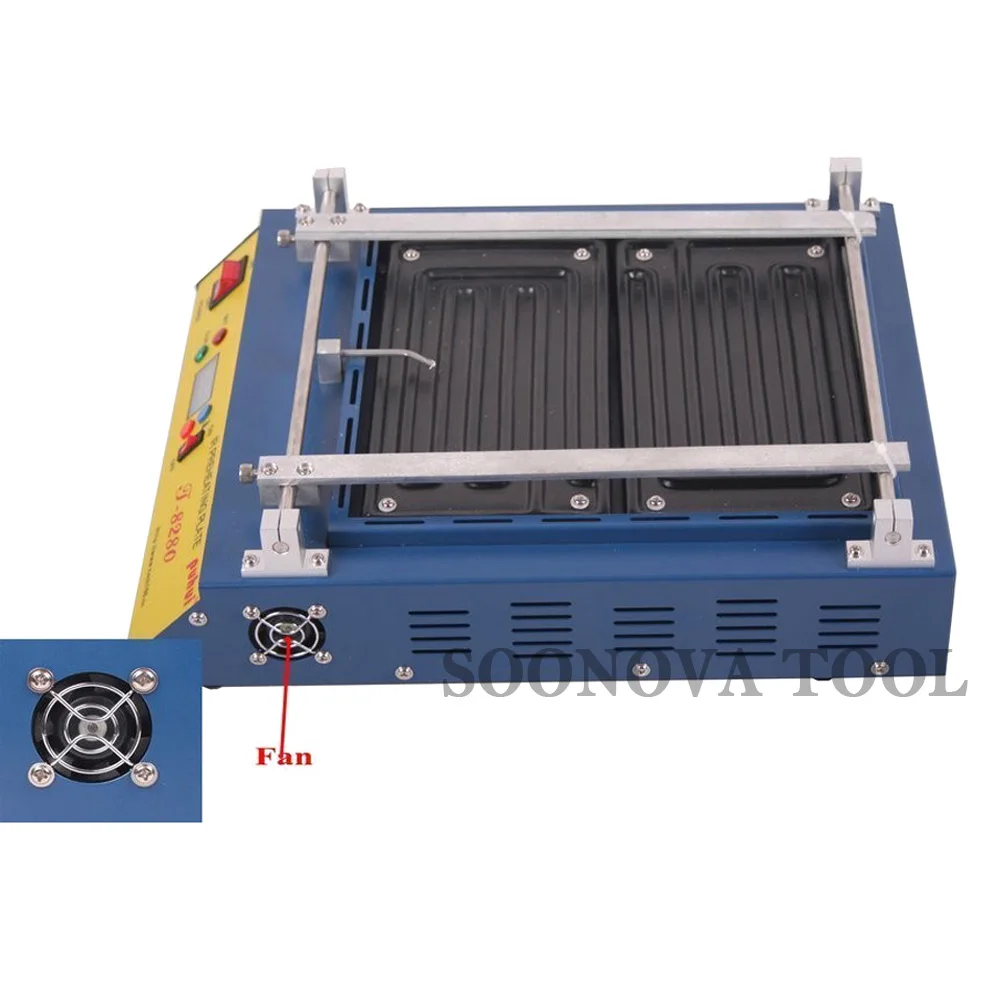 PUHUI T-8280 инфракрасный аппарат для предварительного подогрева PCB подогреватель 0-450 градусов Цельсия нагревательная платформа 220 В или 110 В