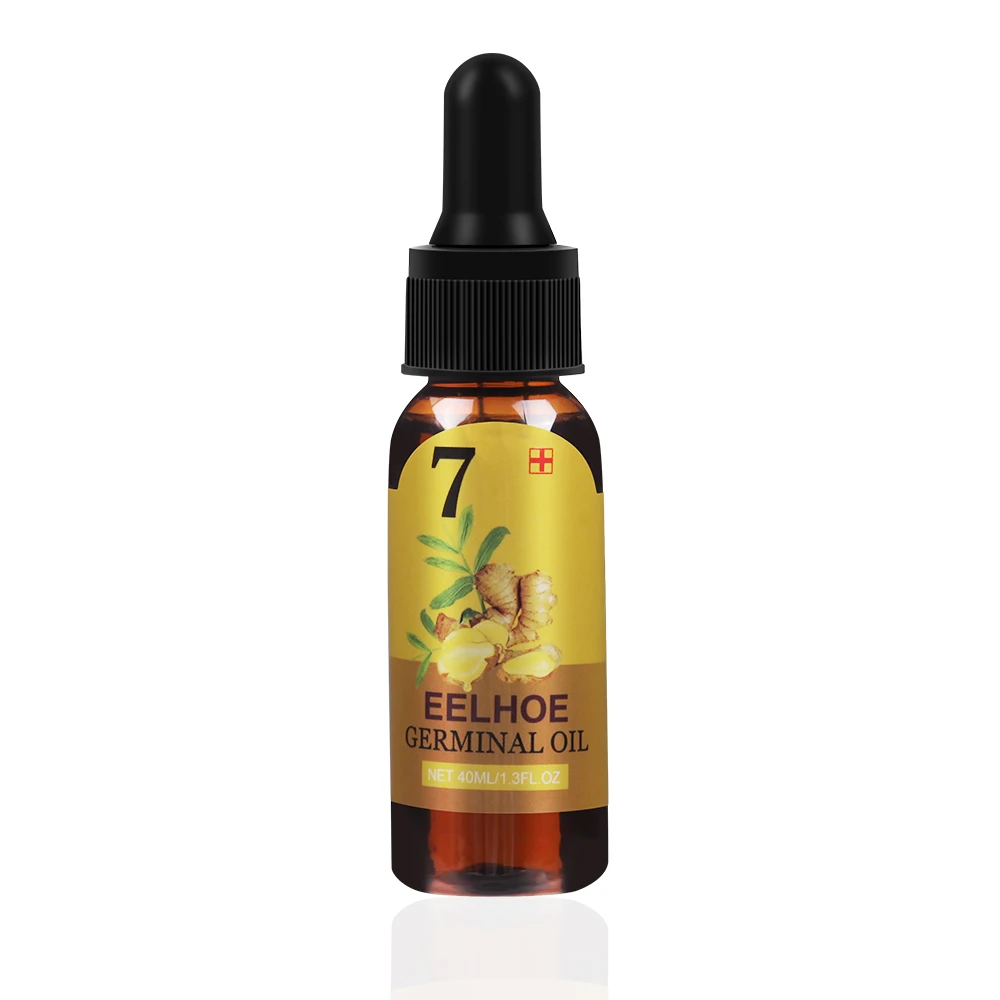 

10/20/40ml Hair Growth Liquid Serum Damaged Repairing Anti-Lose Hair Oil Women Men Hair Treatments Care Ginger Essential Oil