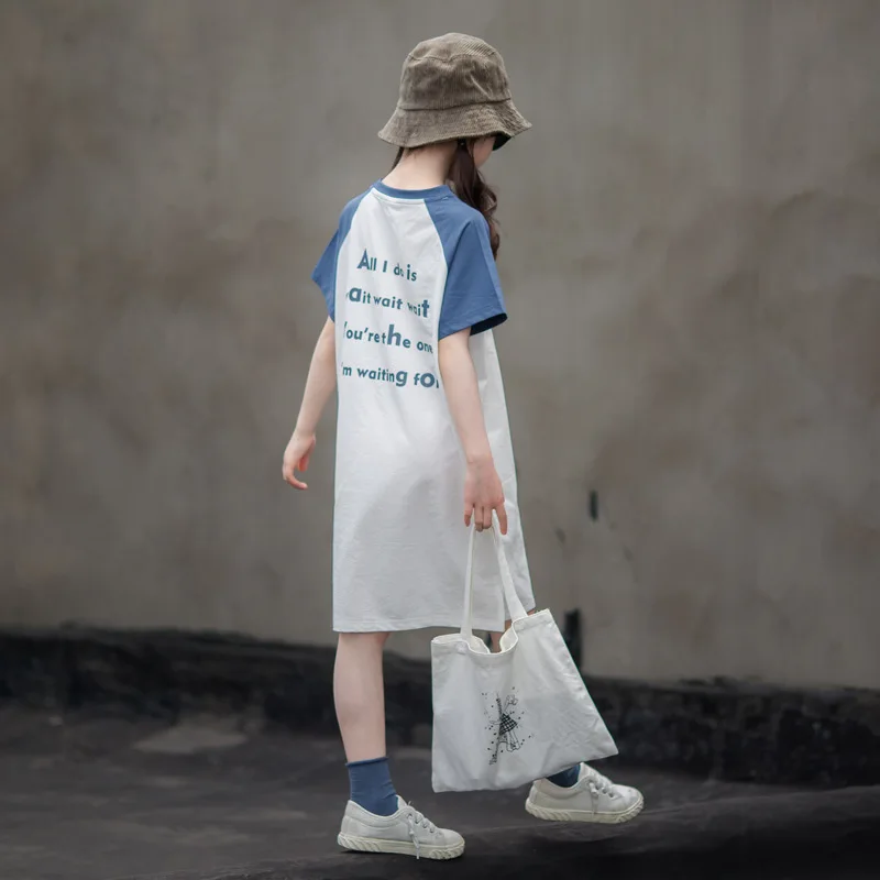 Girls Summer Dress 2021 New Baby for Children Leisure Mother and Daughter Dresses Kids Shirt Toddler Clothes #5230 | Детская одежда и