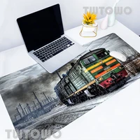 retro train landscape mouse pad gaming large mouse mat mouse mat mousepads desk mat mousepad desktop mouse pad soft home