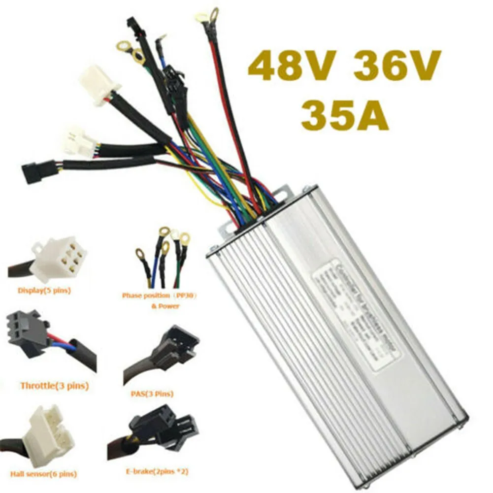 

36V 48V 35A KT 1500W 1000W E-bike Controller For 1500W 1000W Brushless Motor Electric Bicycle Scooter Controller Parts