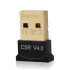 Беспроводной мини USB Bluetooth CSR 4,0 двухрежимный адаптер ключ для Windows 10 8 7 Vista XP 3264 бит Raspberry Pi черный