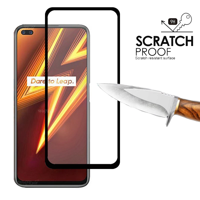 4 in 1 for realme 7 6 pro glass for oppo realme 7 6 pro tempered glass screen protector for oppo realme 7 6 5 pro 5 7 lens glass free global shipping