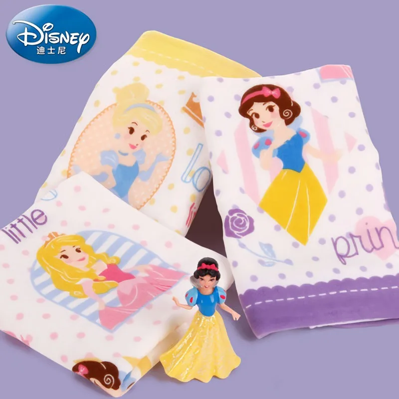 

Kids 100%cotton Towel 25*50cm Princess Cotton Towel Wash Home Minnie Bath Men and Women Towel Children Rectangular Towel