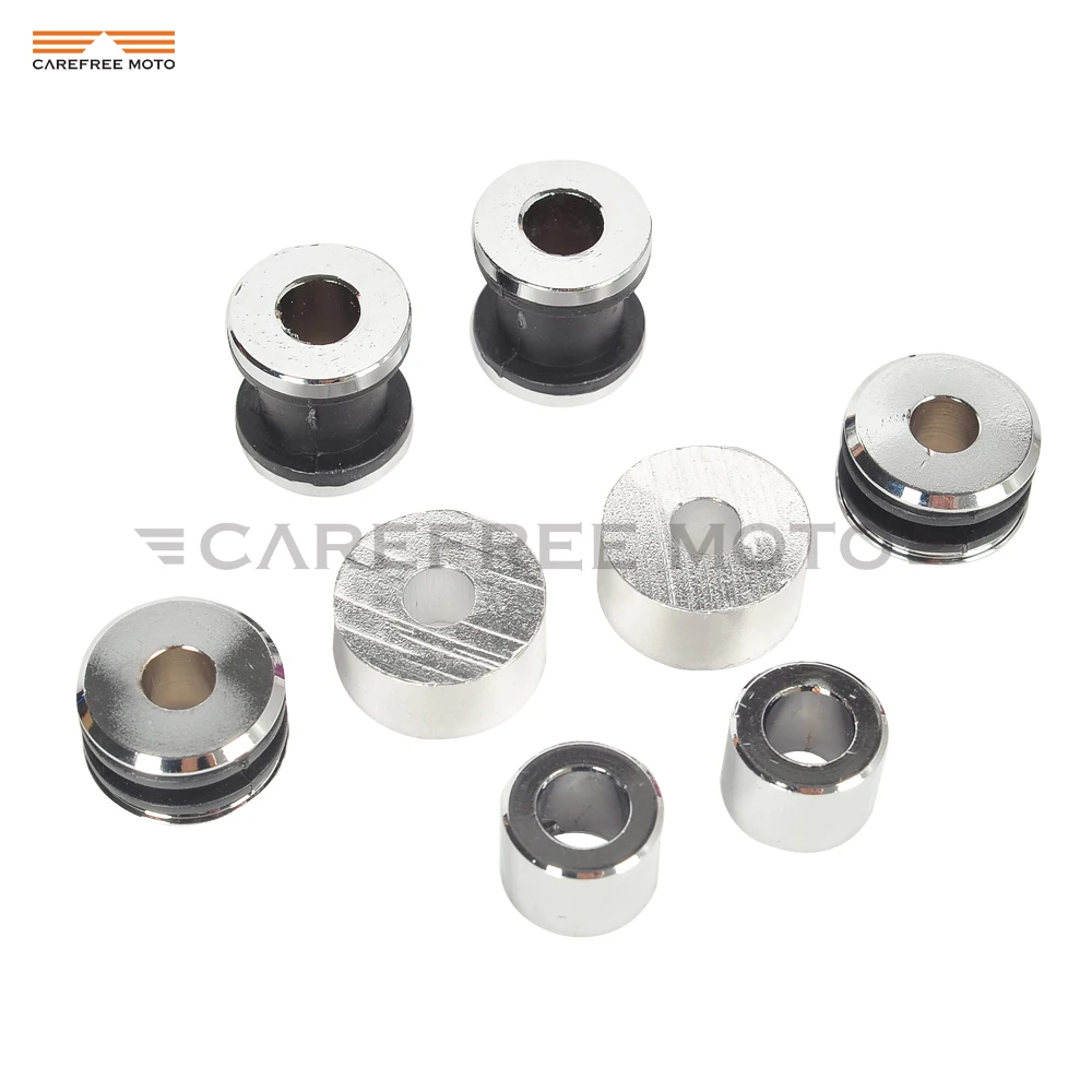 

1 Set Chrome Docking Hardware Kit Detach Replacement Accessories Case for Harley Davidson Touring 1997-2008