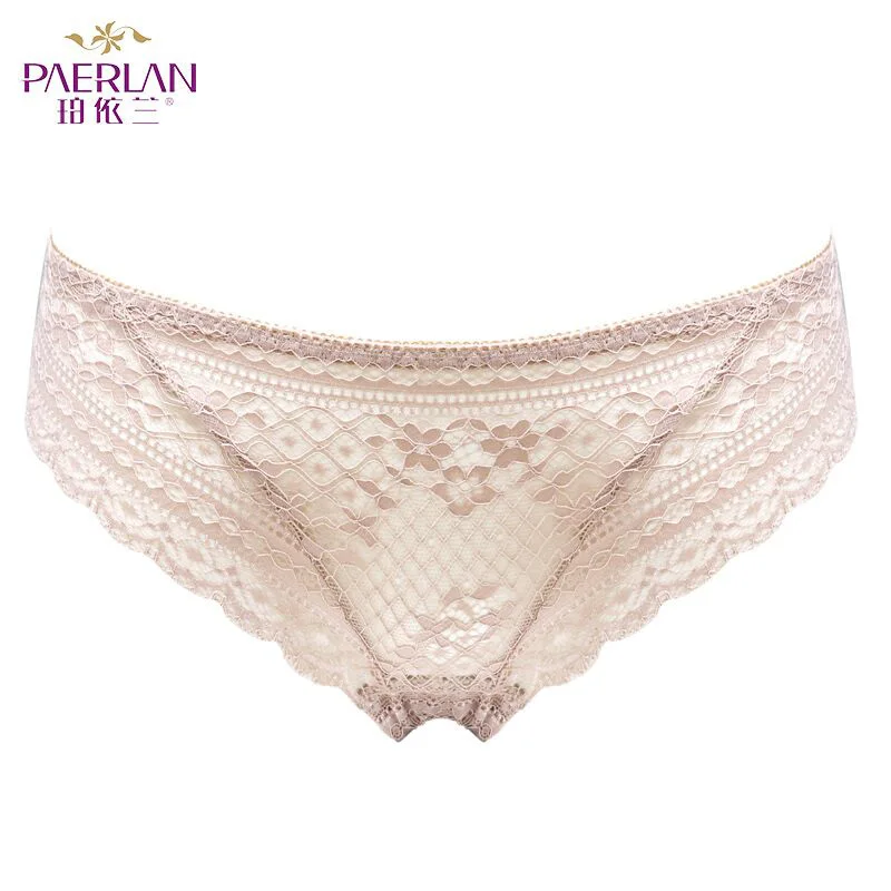 

PAERLAN 3-Piece New Japanese Sexy Panties Women Low Waist Triangle Panties Women Panties Women Comfortable Lace Panties