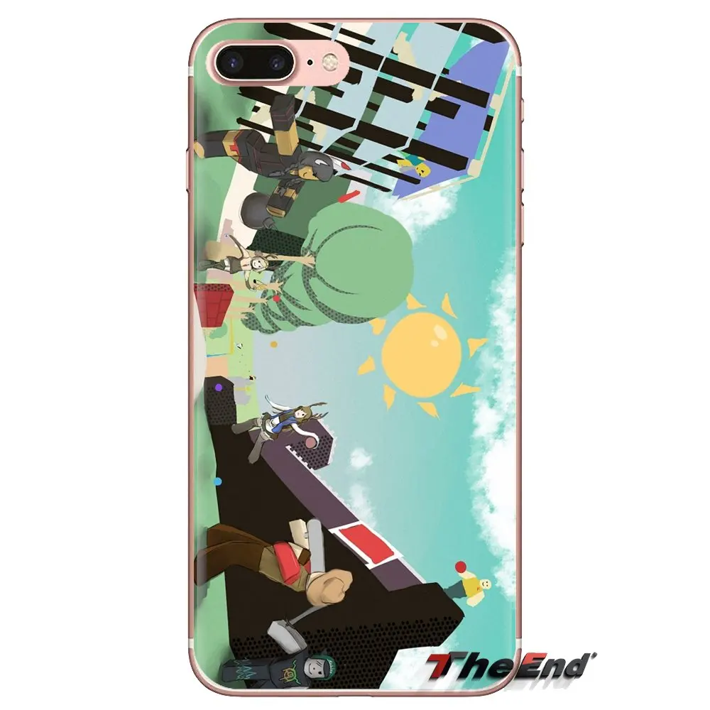 Мягкие прозрачные чехлы с логотипом Roblox для Samsung Galaxy J1 J2 J3 J4 J5 J6 J7 J8 Plus 2018 Prime 2015 2016